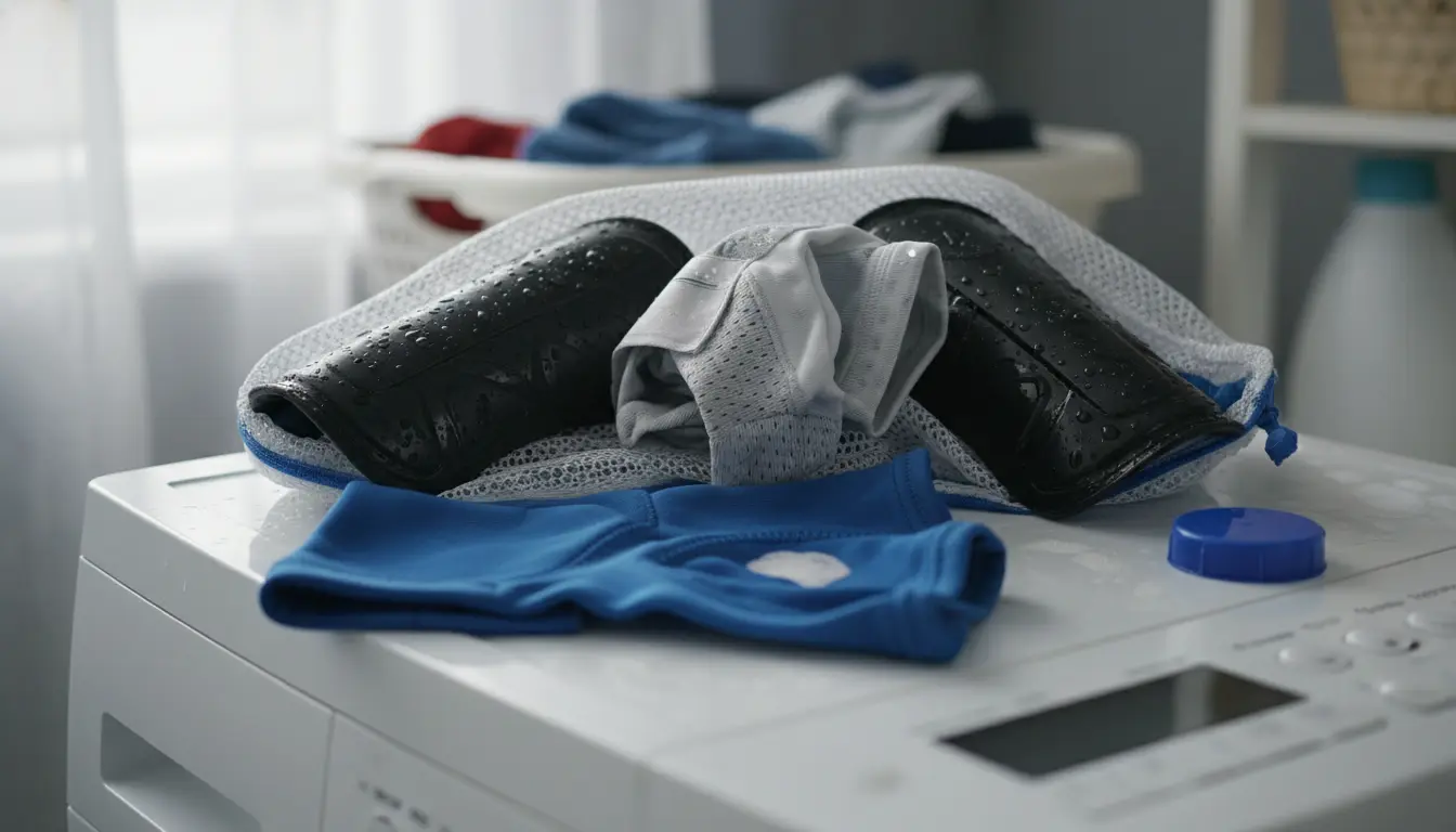 Kun je scheenbeschemers wassen